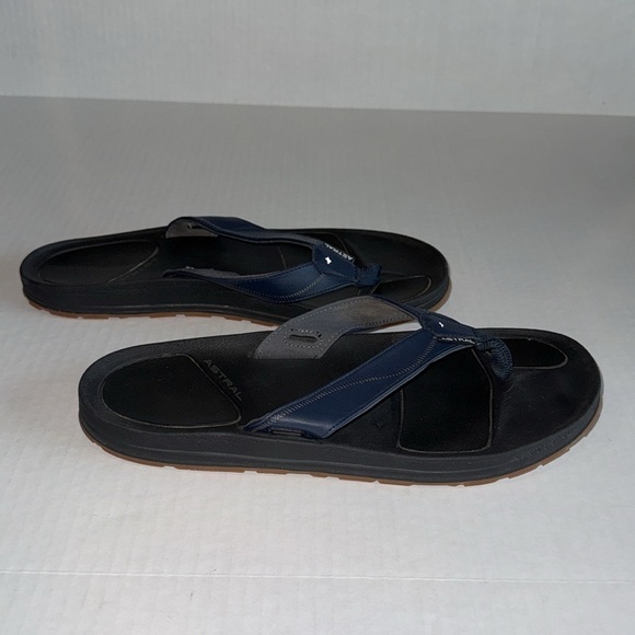 Astral Felipe Blue Strap Flip Flop Sandals - Picture 4 of 8